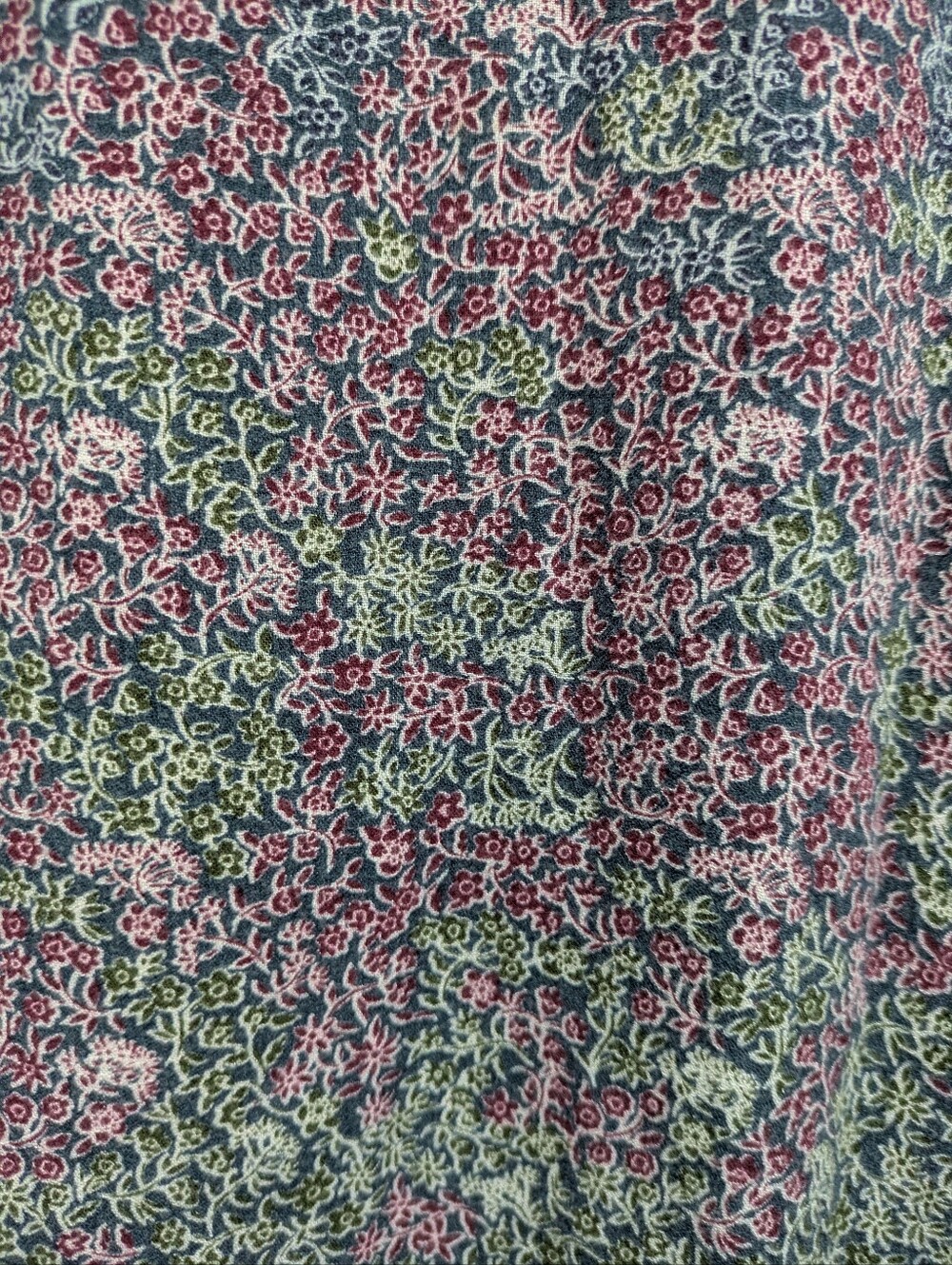 Lucky Brand Multicolor Floral Henley Blouse - Picture 7 of 7